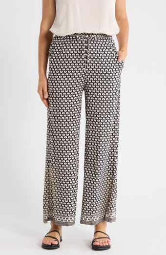 MAX STUDIO Drawstring Wide Leg Pants