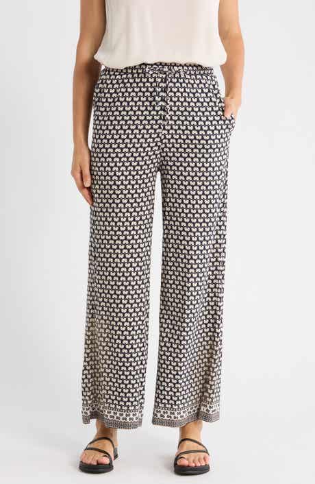 MAX STUDIO Drawstring Wide Leg Pants