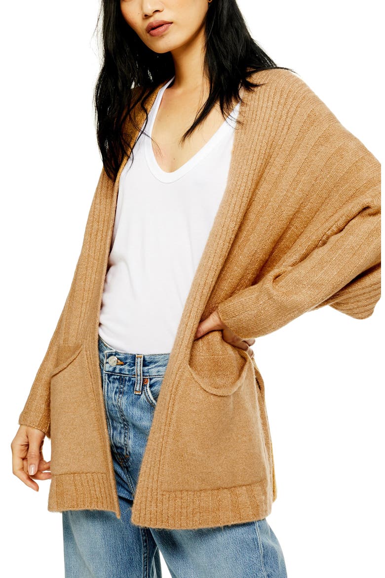 Long Cardigan, Main, color, CAMEL