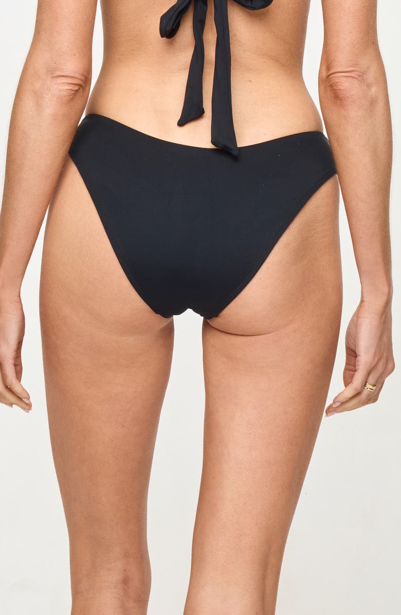 LSPACE Rocky Full Bikini Bottoms, Alternate, color, Black