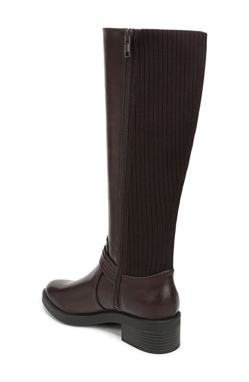 Lifestride Brighton Round Toe Tall Boots In Brown