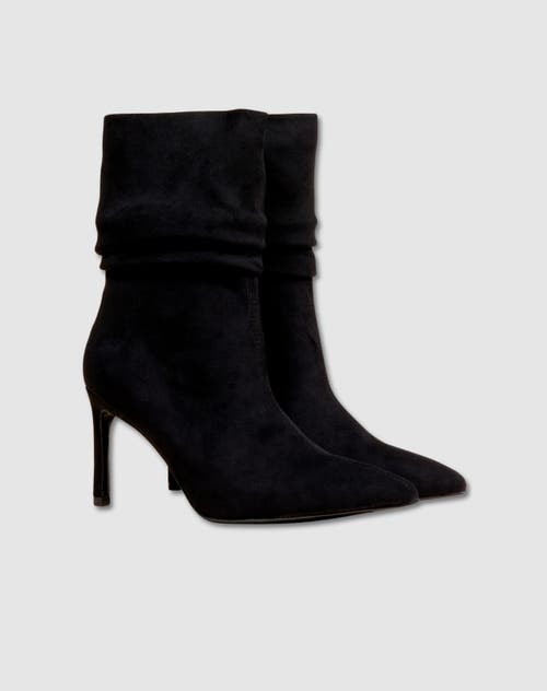 Mi/mai Zaha High Heel Ankle Boots In Black