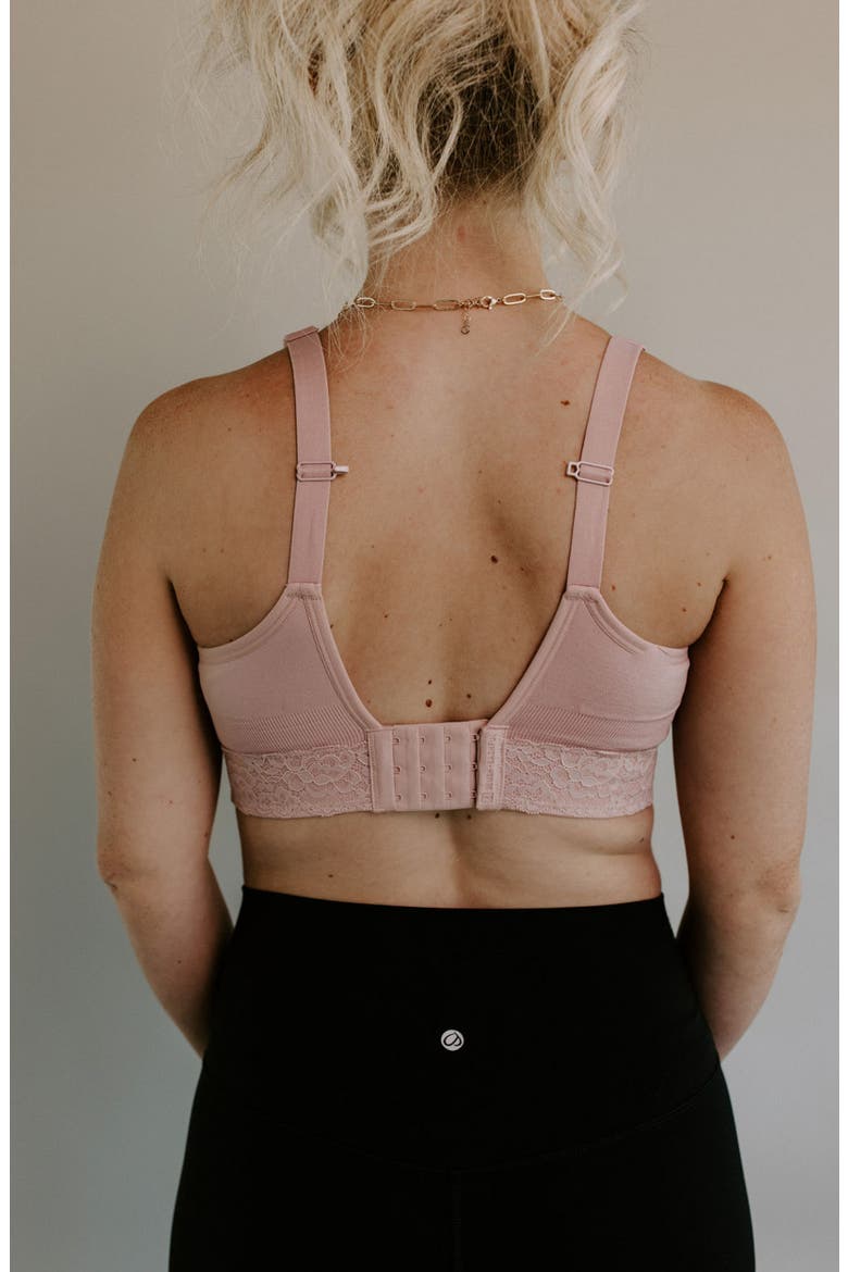 Blush Maternity & Nursing Bra, Alternate, color, PETAL