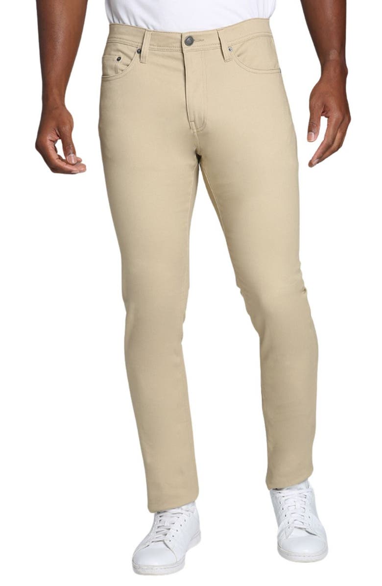 JACHS Slim Leg Stretch 5-Pocket Pants, Main, color,