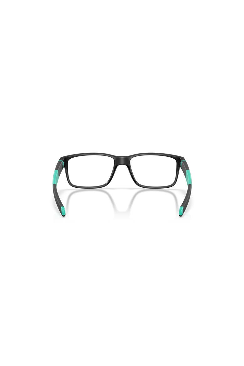 48mm Square optical glasses, Alternate, color, Black/ Teal