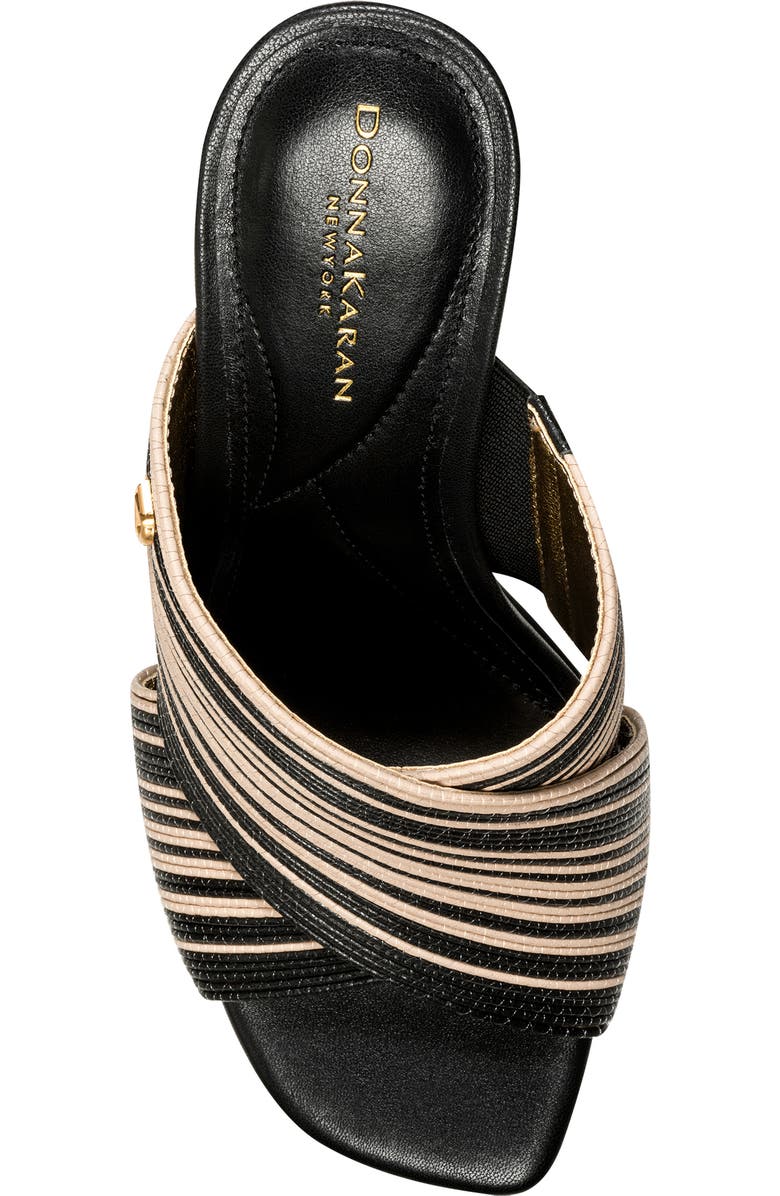 Donna Karan New York Breigh Sandal, Alternate, color, Black/ Beige