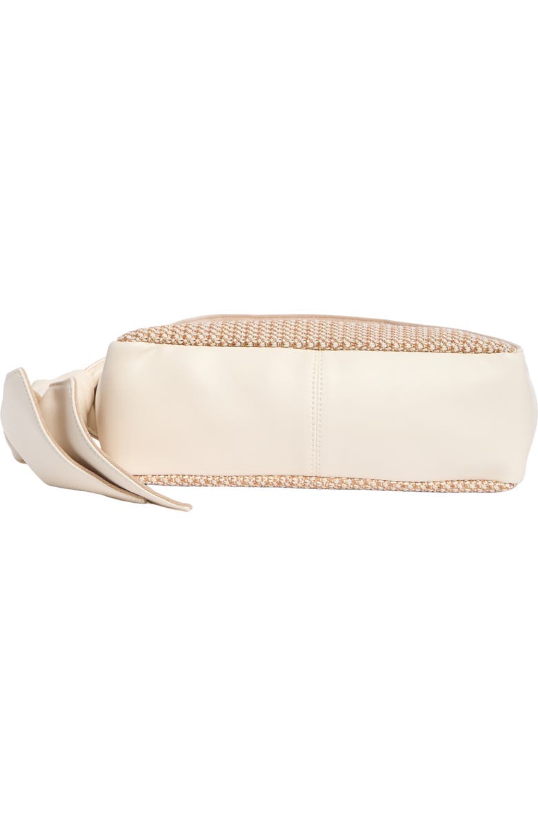 Dolce Vita Woven Shoulder Bag, Alternate, color, Ivory