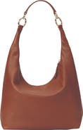 HYER GOODS Leather Convertible Hobo Ring Bag