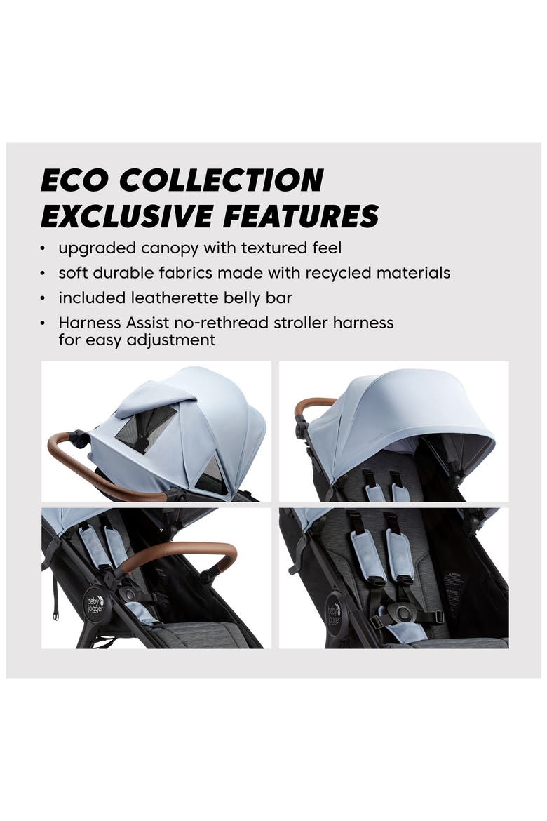 city mini® GT2 Stroller, Alternate, color, SLATE FOG