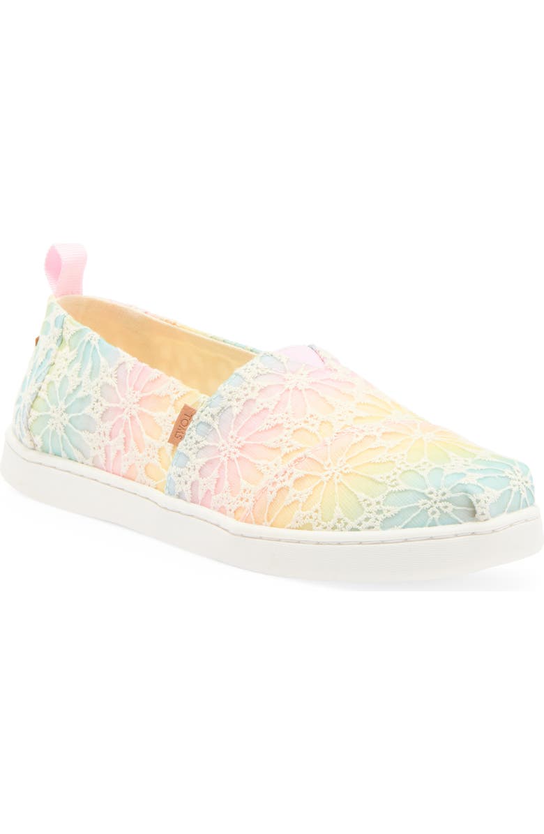 TOMS Kids' Classic Alpargata Ombré Slip-On, Main, color,