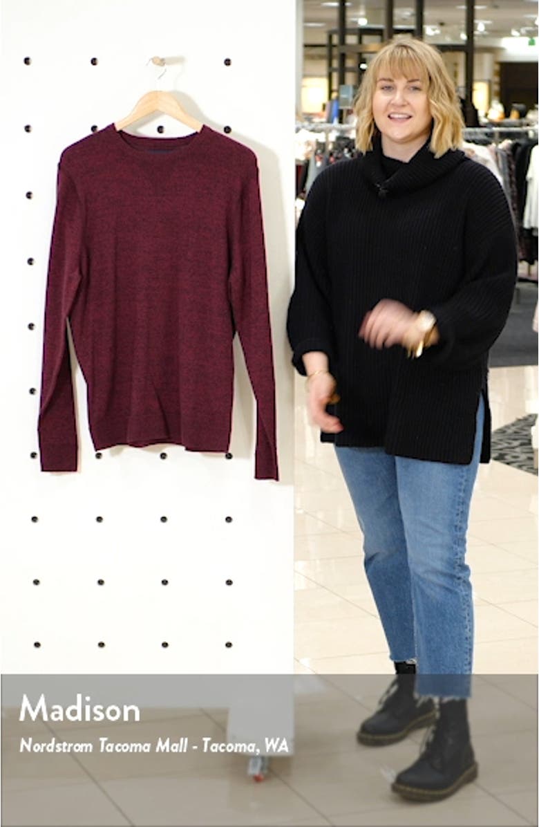 Solid Crewneck Sweater, sales video thumbnail