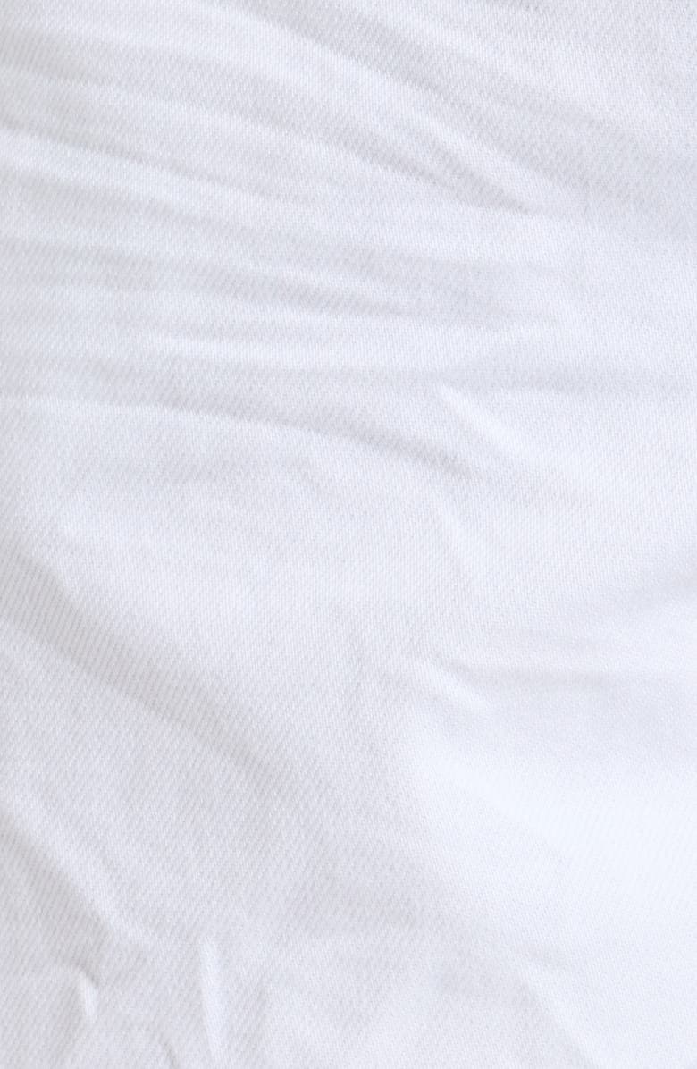 PURPLE BRAND Optic White Denim Cutoff Shorts, Alternate, color, White