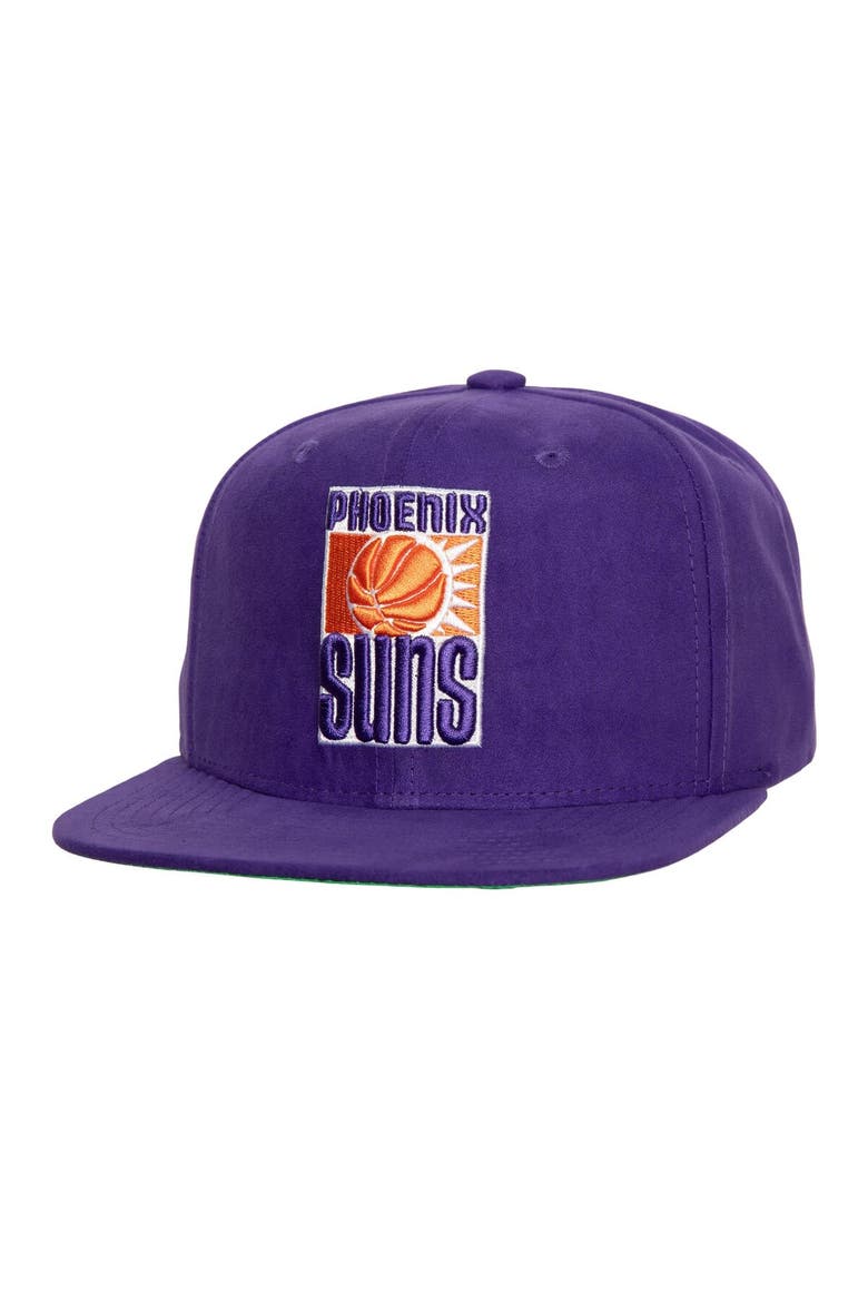 Men's Mitchell & Ness Purple Phoenix Suns Sweet Suede Snapback Hat, Main, color, Purple