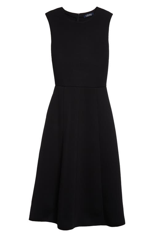 MAX MARA MAX MARA ZIGOTE SLEEVELESS JERSEY A-LINE DRESS 