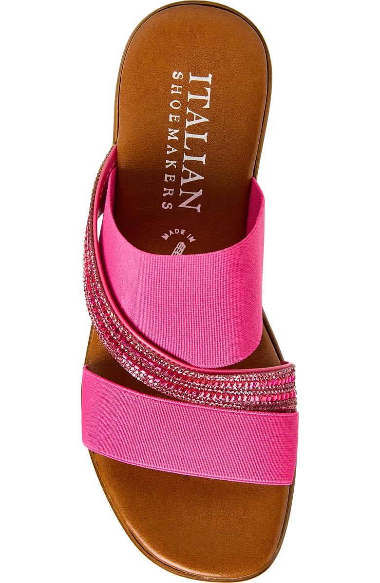 ITALIAN SHOEMAKERS Boom Wedge Sandal, Alternate, color, Fuchsia