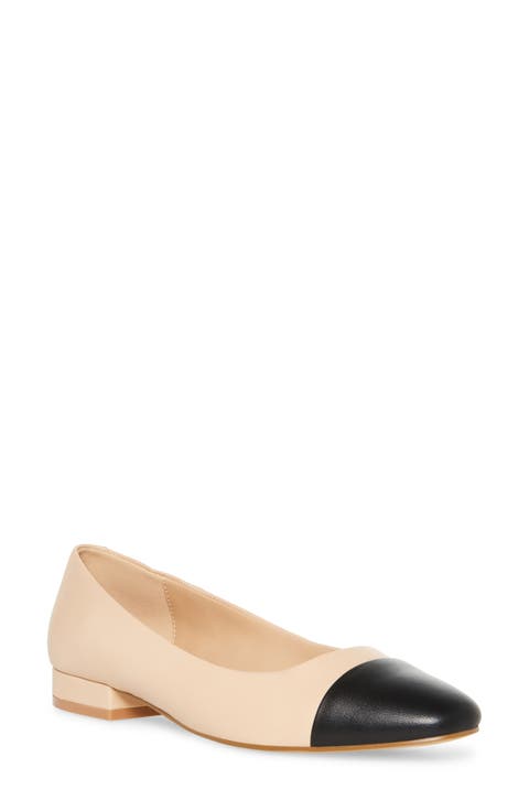 Blair Cap Toe Ballet Flat (Women)
