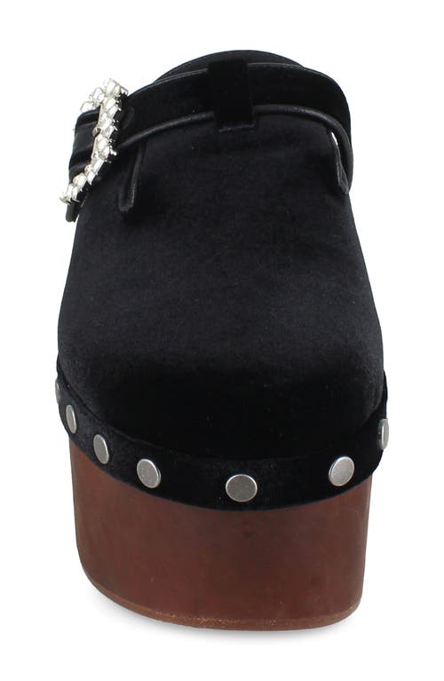 Zigi Macarena Platform Clog In Black