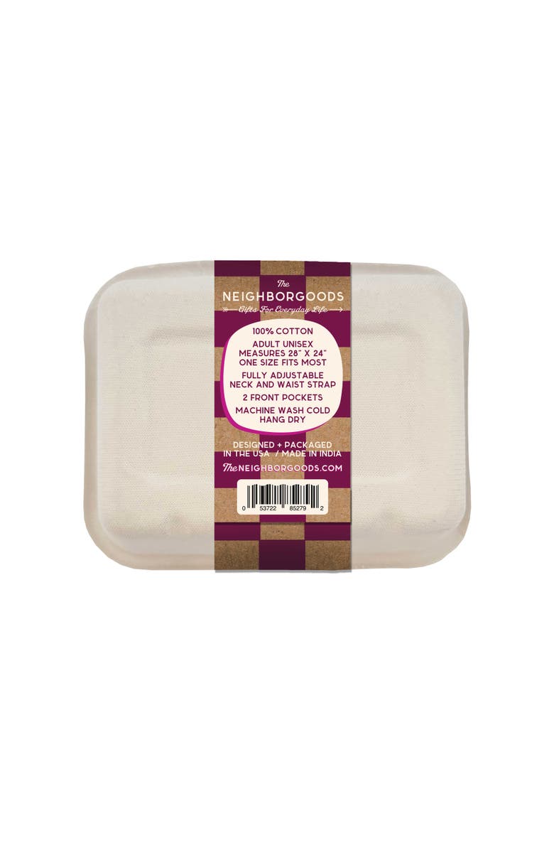 The Neighborgoods Beet Apron, Alternate, color, Beige