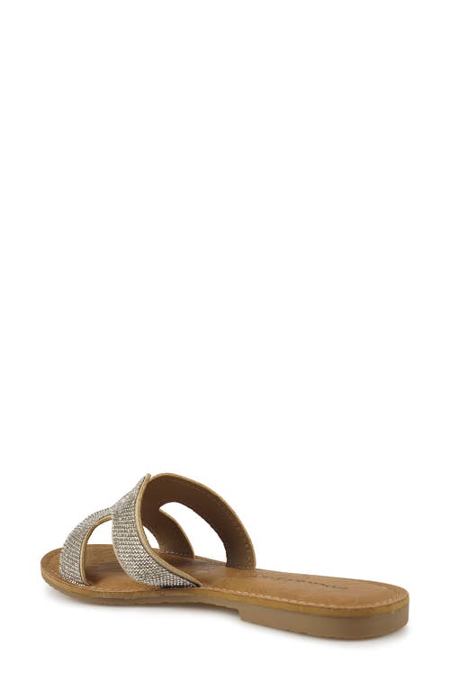 Shop Rock & Candy Rock And Candy Rhinestone Sandal In Beige Rhinestone