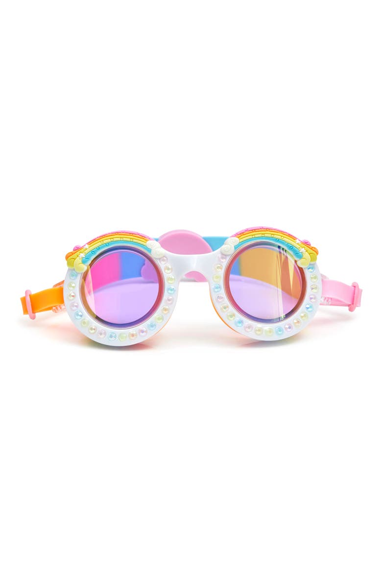 Kids' Bling2o Rainbow Vibe Swim Goggles, Main, color, MULTI