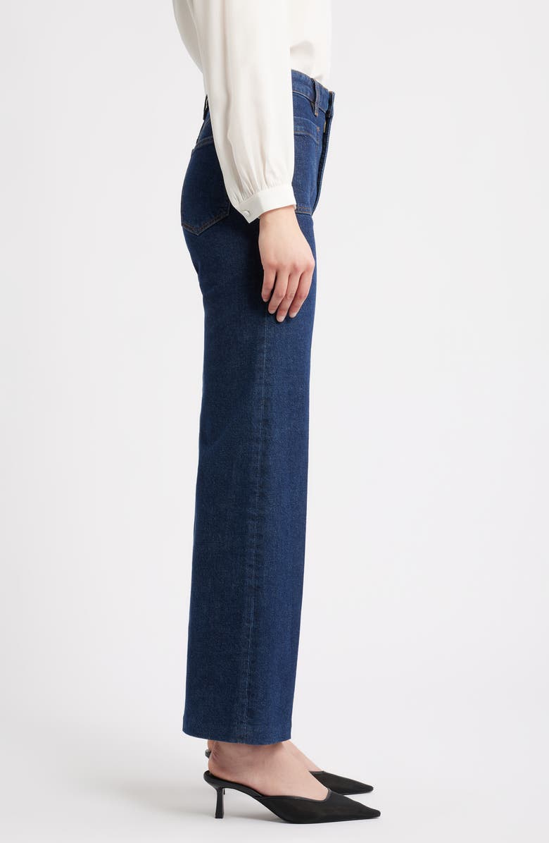 FRAME The Refined Straight Leg Jeans, Alternate, color, Taboo
