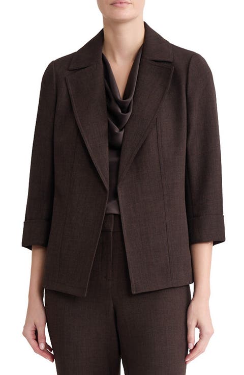 Open Front Blazer