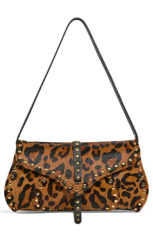 AIMEE Armour Novelty Genuine Calf Hair Baguette Shoulder Bag in Wildcat Haircalf at Nordstrom
