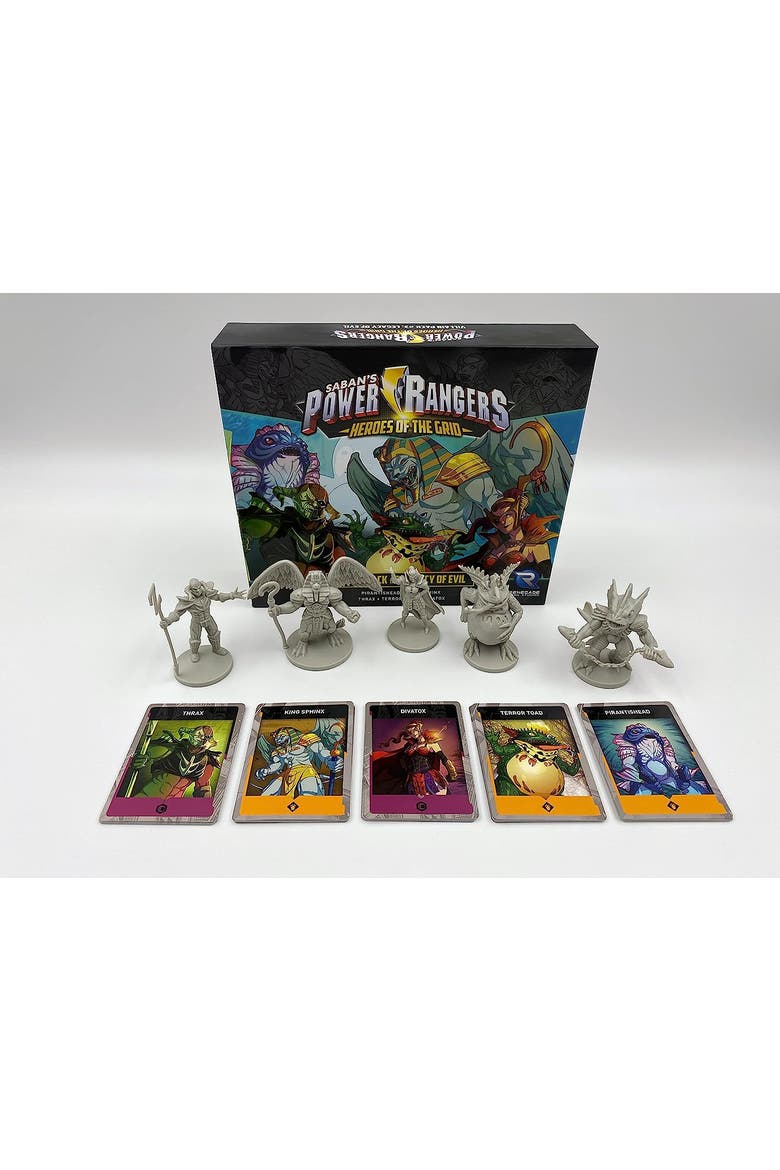 Power Rangers Heroes of The Grid Villain Pack, Alternate, color, Multicolored
