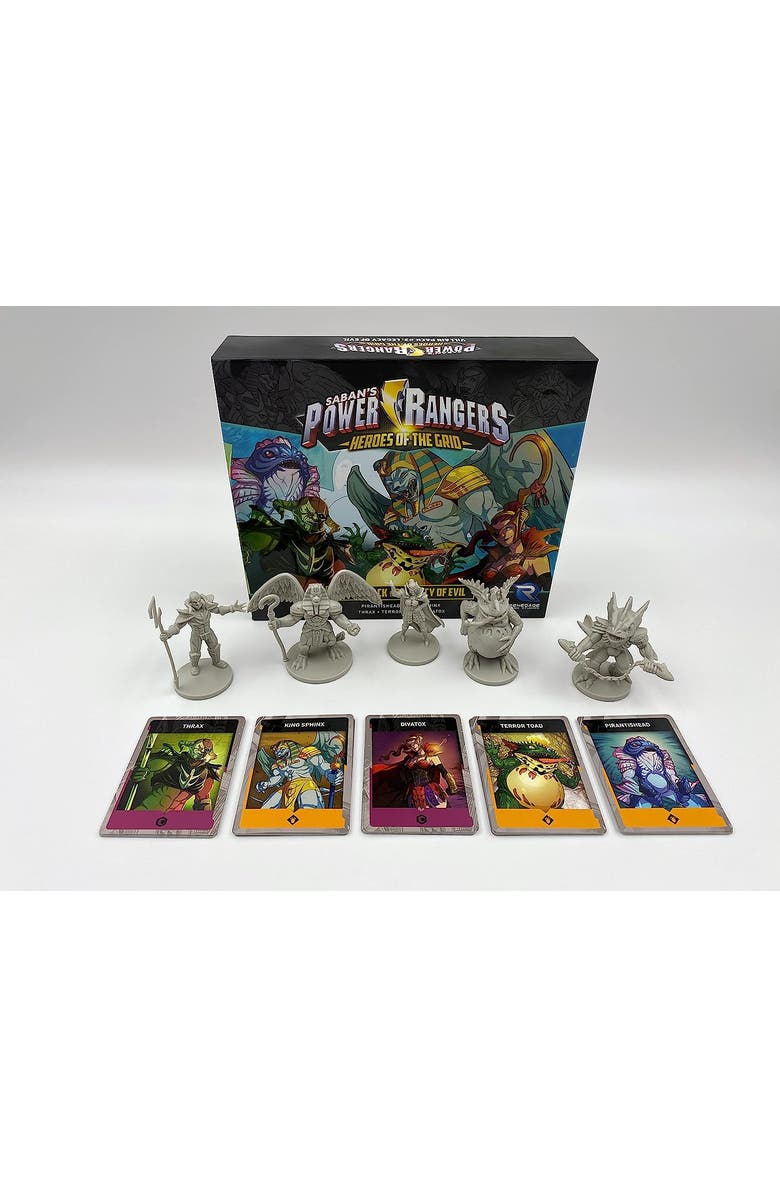 Renegade Game Studios Power Rangers Heroes of The Grid Villain Pack, Alternate, color, Multicolored