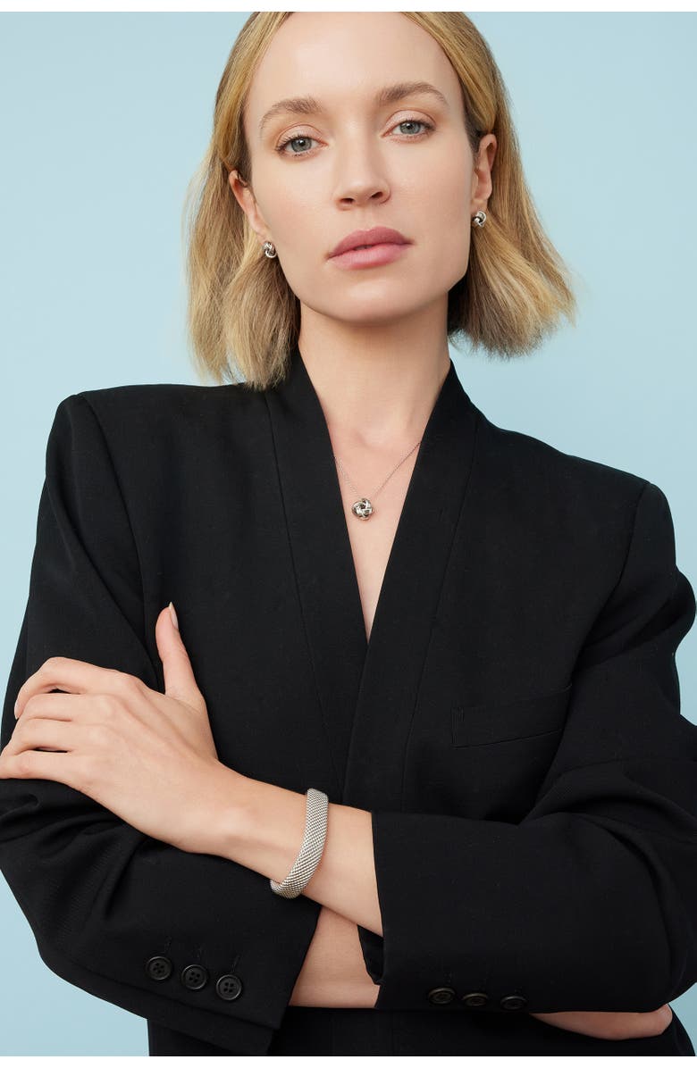 Oradina Meshmerize Me Bracelet in Sterling Silver, Alternate, color, Silver