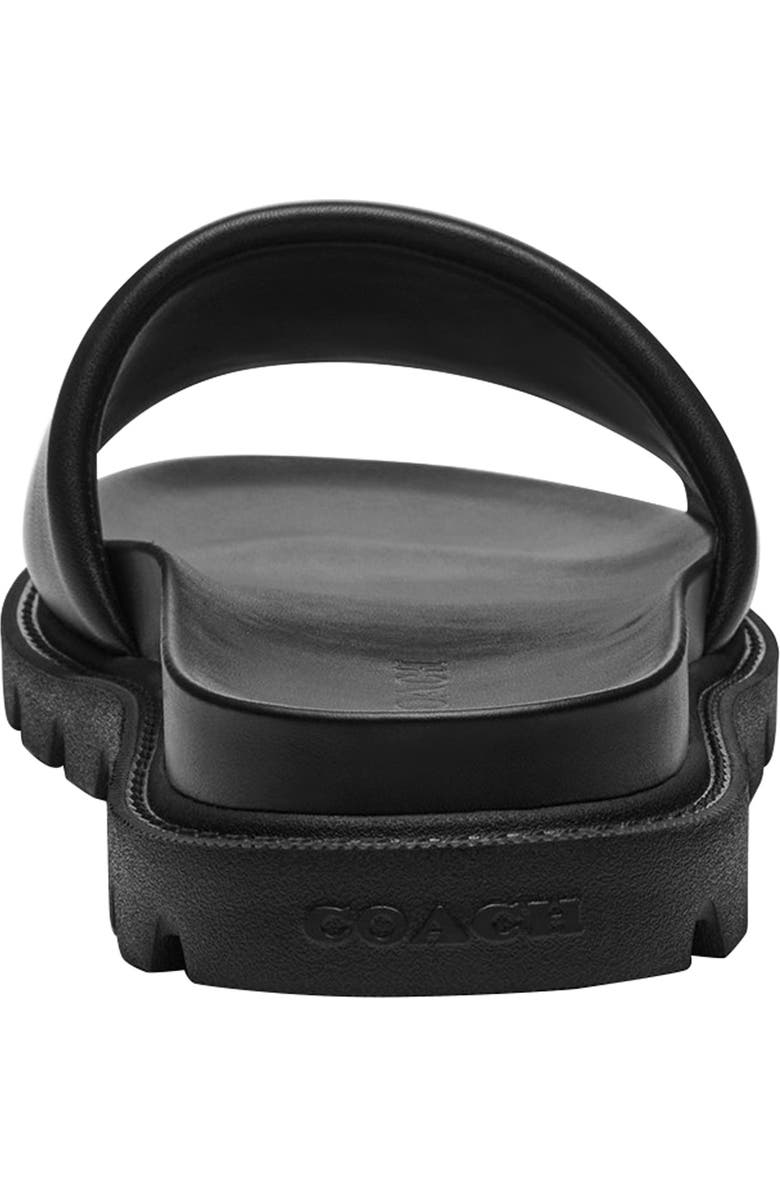 COACH Brynn Slide Sandal, Alternate, color, Black
