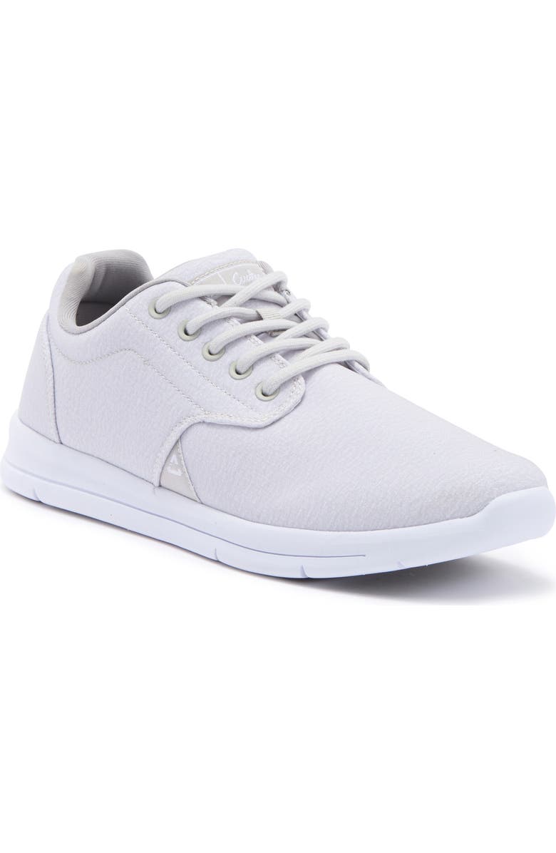 TravisMathew The Daily Sneaker, Main, color, Heather Light Grey