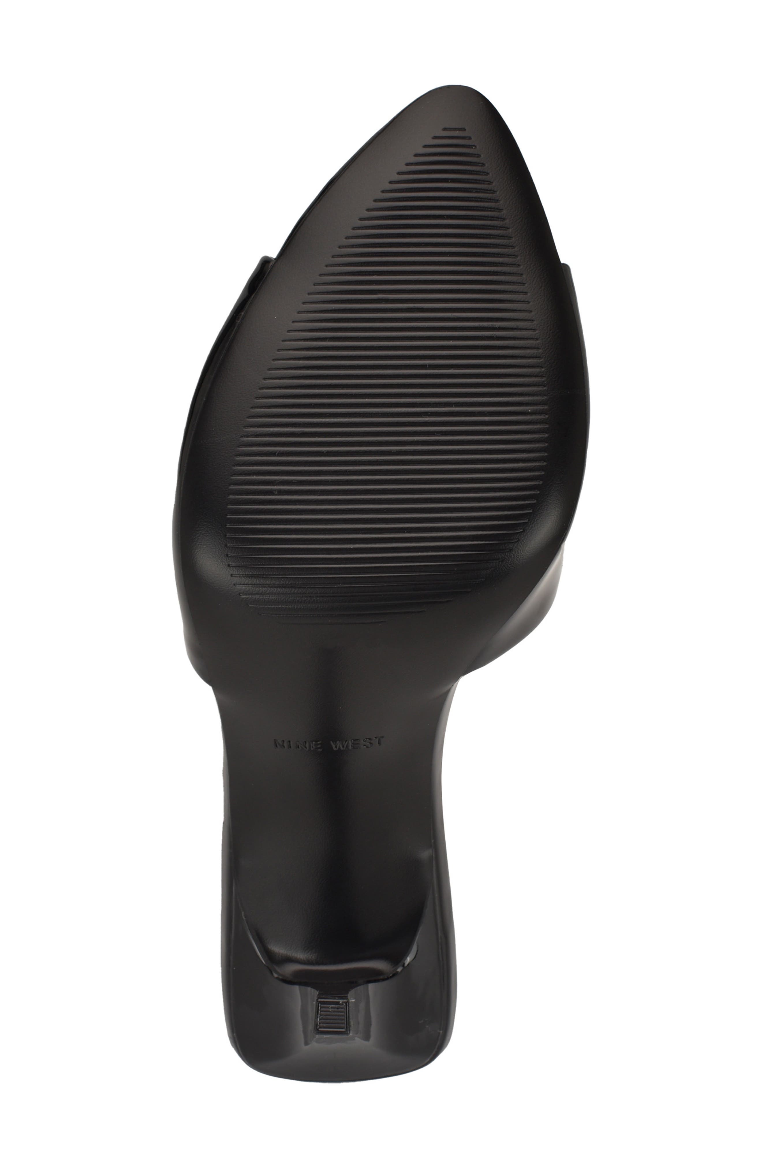 Nine West Huntris Slide Sandal, Alternate, color, Black