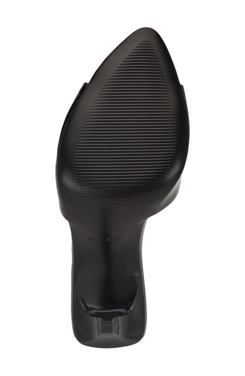 Nine West Huntris Slide Sandal In Black