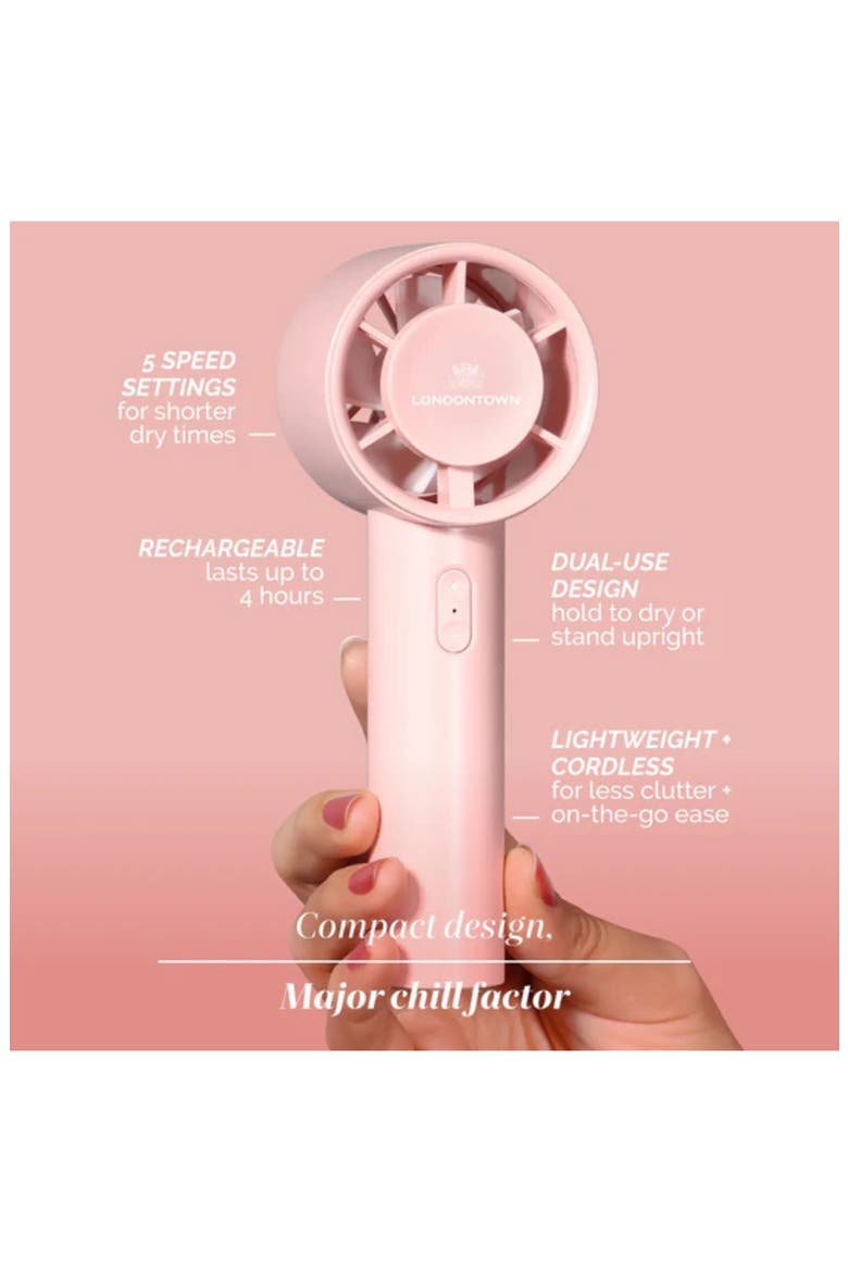 Cool Set Nail Fan, Alternate, color, PETAL