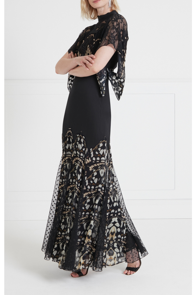 Emperor Dress, Alternate, color, Black