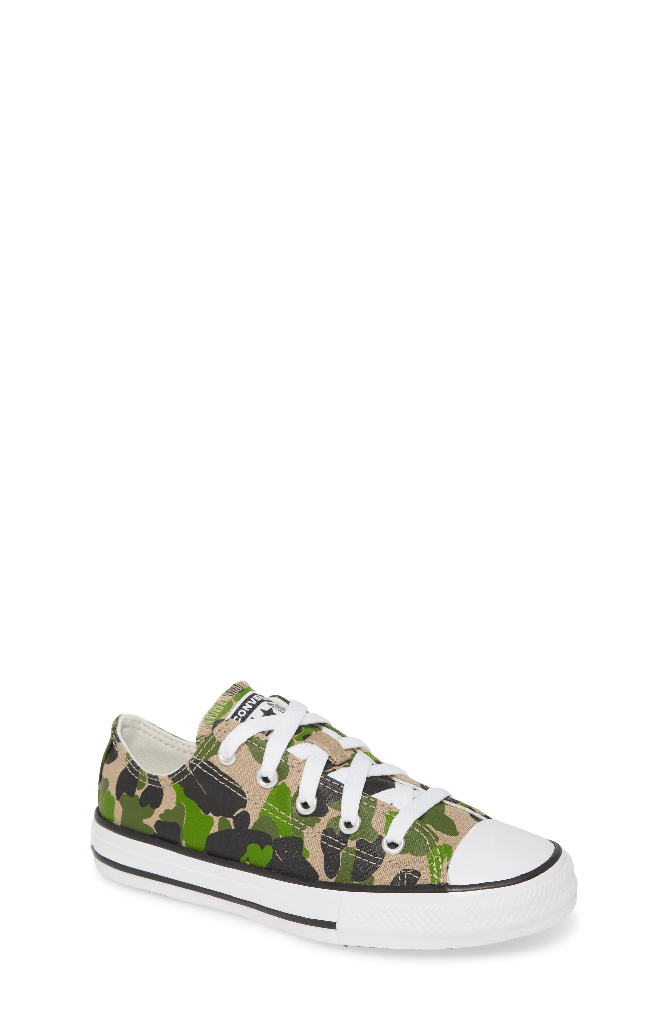 Converse Chuck Taylor<sup>®</sup> All Star<sup>®</sup> Camo Low Top Sneaker, Main, color, 