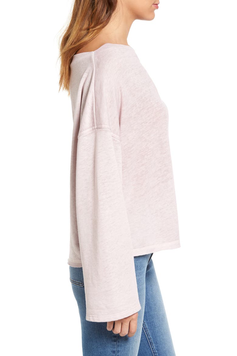 Slouchy Pullover, Alternate, color, PURPLE HEAVEN