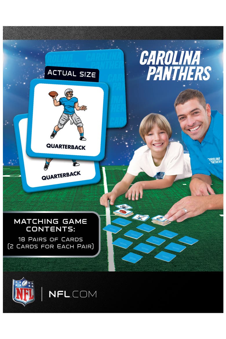 Carolina Panthers Matching Game, Alternate, color, Multicolor