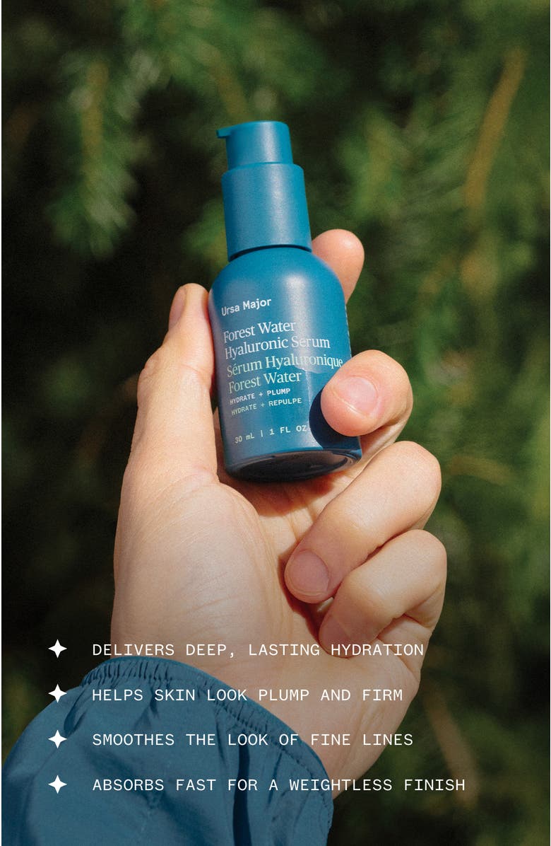 Ursa Major Forest Water Hyaluronic Serum, Alternate, color, Blue-Green