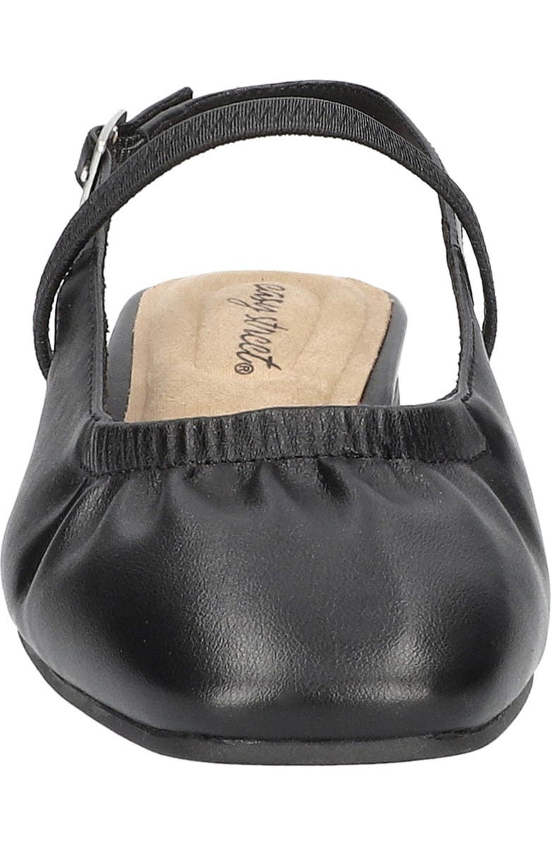EASY STREET Blake Slingback Flat, Alternate, color, Black