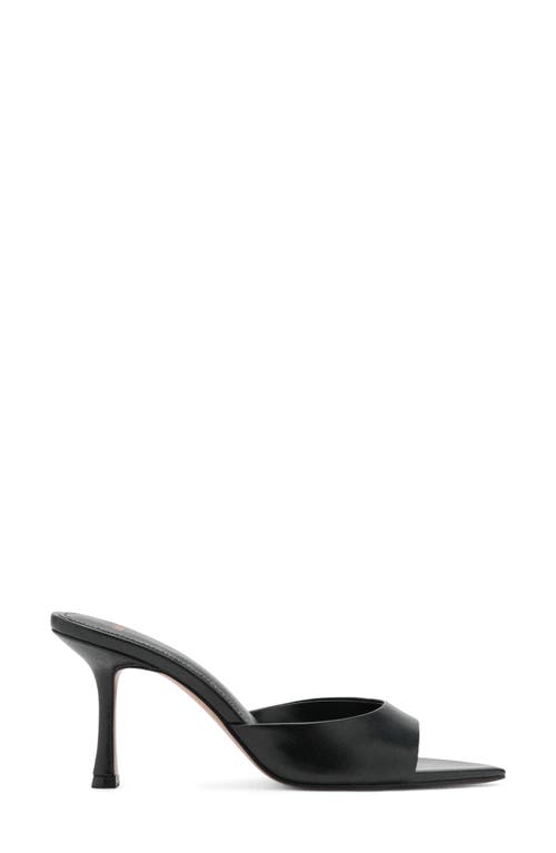 Mango Pointed Toe Slide Sandal In Multi