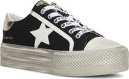 Vintage Havana Amaze Platform Metallic Sneaker
