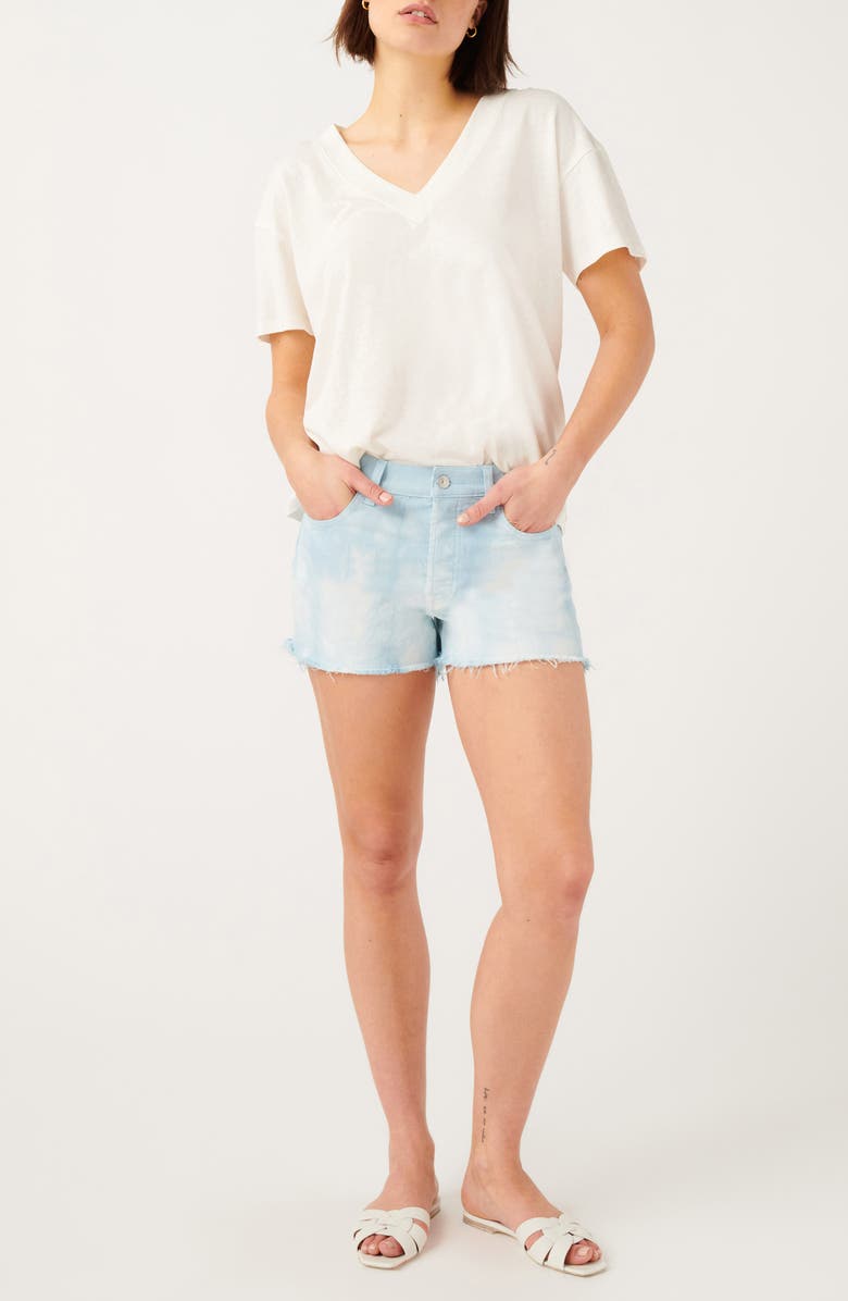 7 For All Mankind Monroe Cutoff Denim Shorts, Alternate, color, 