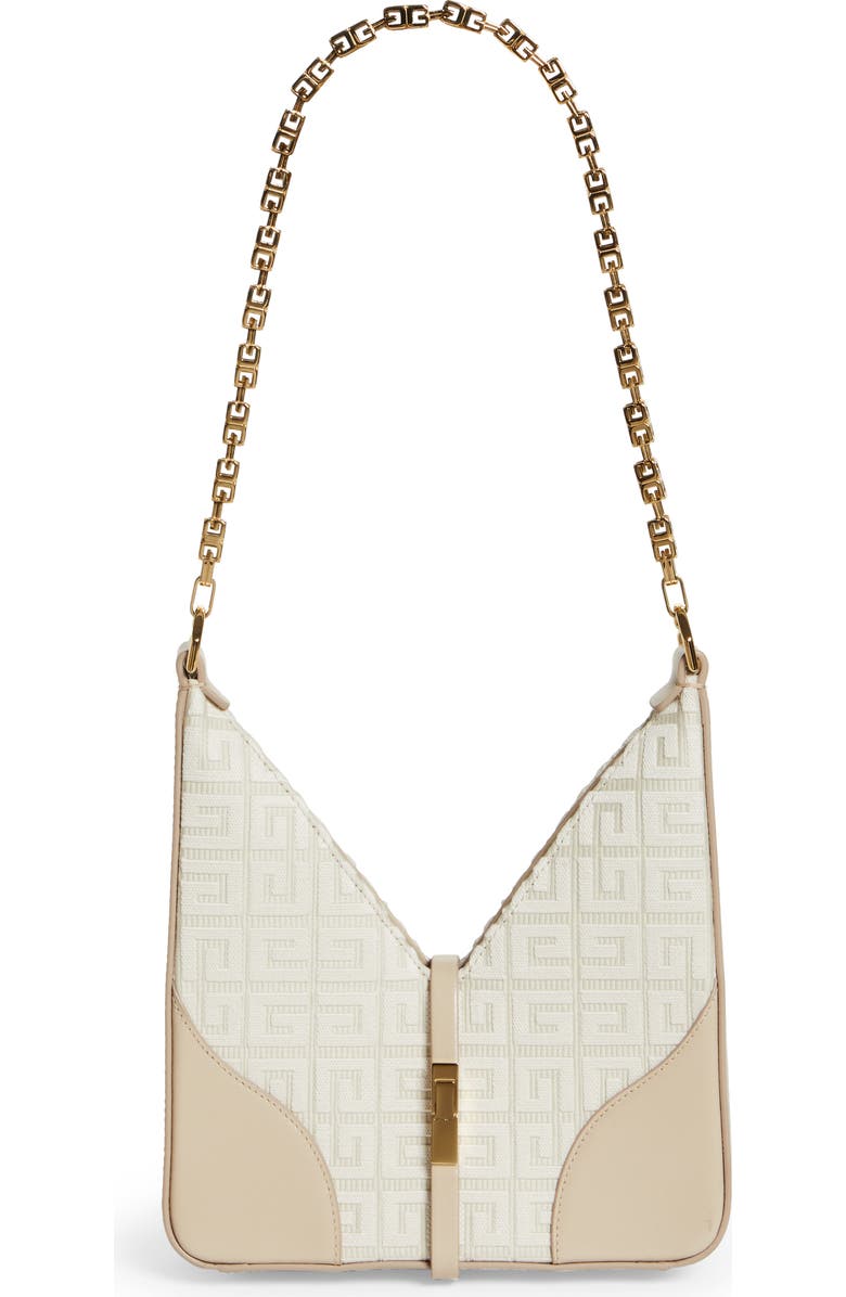 Givenchy Mini Cut Out 4G Canvas Crossbody Bag, Main, color,