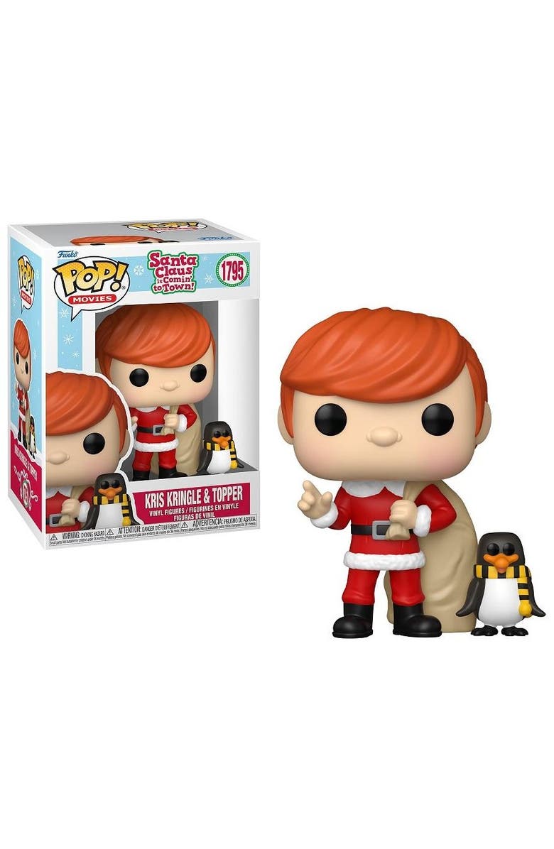 Funko Kris w/Topper (Santa Claus is Comin' to Town) Funko Pop & Buddy, Main, color, Multi-Color