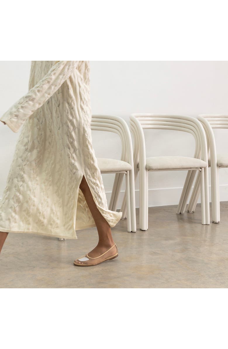 Dear Frances Balla Embroidered Ballet Flat, Alternate, color,