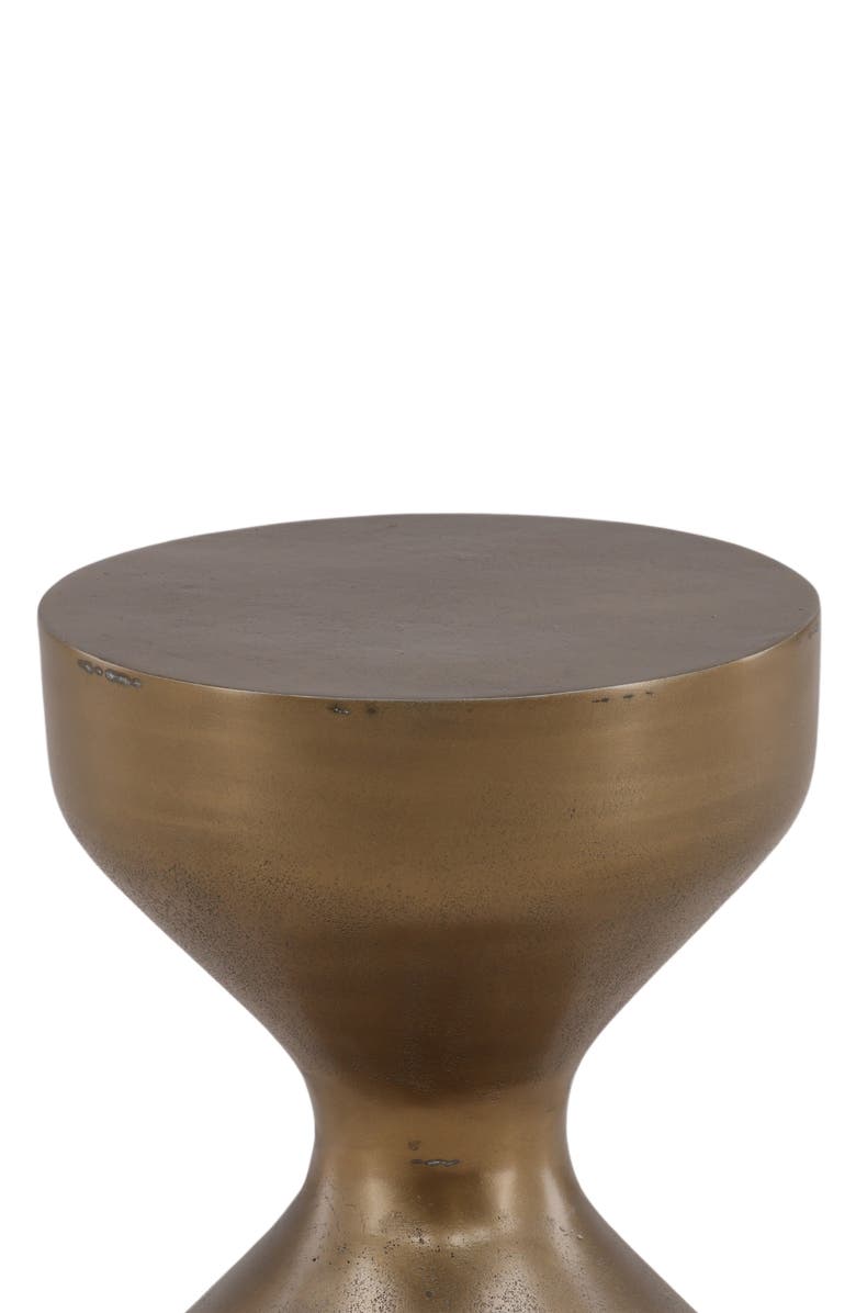 Dovetail Furniture Ugo Aluminum Side Table, Alternate, color, Natural