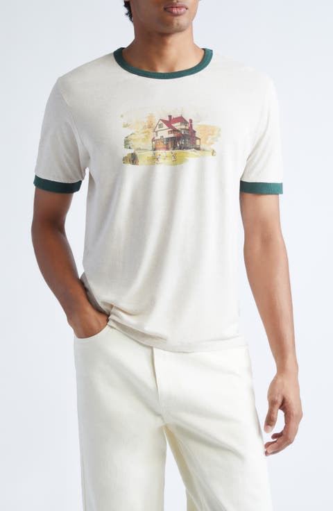 Porch Ringer Graphic T-Shirt