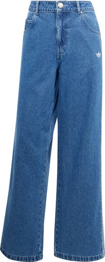 adidas Originals Adicolor 3-Stripes Denim Track Pants